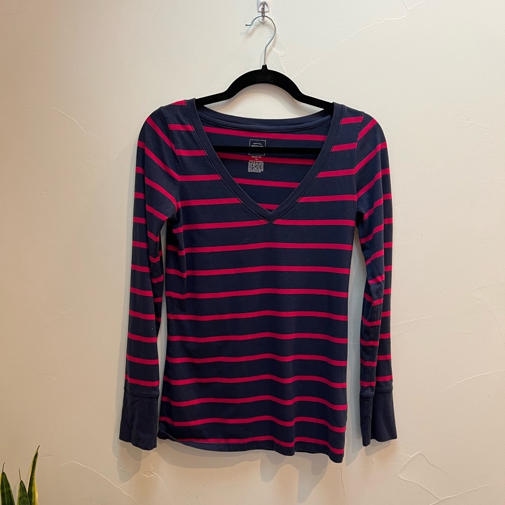 Mossimo Striped Casual Tee Shirt